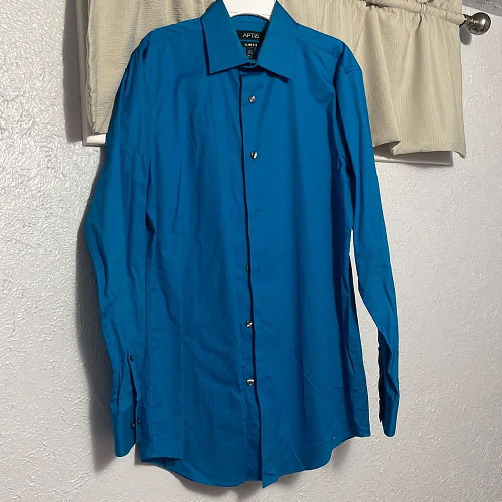 Mens Button Up Dress Shirt